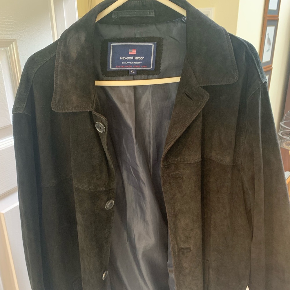 Newport Harbor Suede Peacoat. Beautiful!